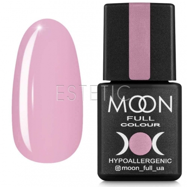 Гель-лак MOON FULL color Gel polish №646 (ніжно-рожевий, емаль), 8 мл