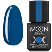 Гель-лак MOON FULL color Gel polish №653 (синій, емаль), 8 мл