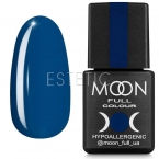 Гель-лак MOON FULL color Gel polish №654 (насыщенный синий, эмаль), 8 мл
