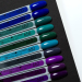 Фото 2 - Гель-лак MOON FULL color Gel polish №658 (темно-бирюзовый, эмаль), 8 мл