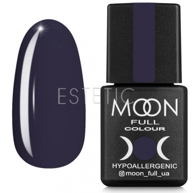 Гель-лак MOON FULL color Gel polish №661 (темно-фиолетовый, эмаль), 8 мл