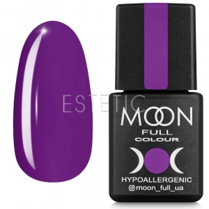Гель-лак MOON FULL color Gel polish №662 (аметистовий, емаль), 8 мл