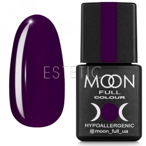 Гель-лак MOON FULL color Gel polish №664 (темний аметистовий, емаль), 8 мл