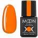 Фото 1 - Гель-лак MOON FULL Neon color Gel polish №704 (оранжевый, неон), 8 мл