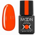 Гель-лак MOON FULL Neon color Gel polish №707 (морквяно-кораловий, неон), 8 мл