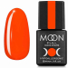 Фото 1 - Гель-лак MOON FULL Neon color Gel polish №707 (морковно-коралловый, неон), 8 мл