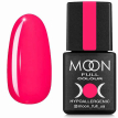 Гель-лак MOON FULL Neon color Gel polish №709 (рожевий насичений, неон), 8 мл