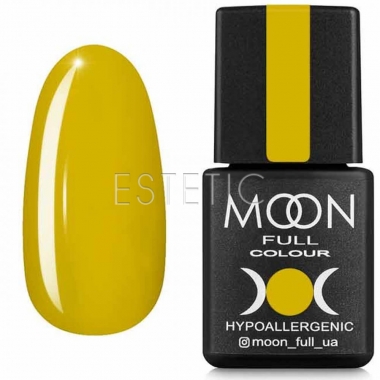 Гель-лак MOON FULL color Gel polish №609 (горчичний, мікроблиск ), 8 мл