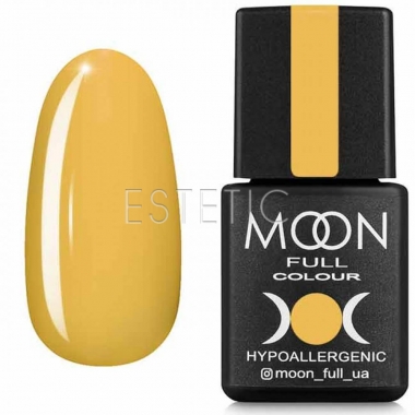 Гель-лак MOON FULL color Gel polish №610 (желтый карри, эмаль), 8 мл