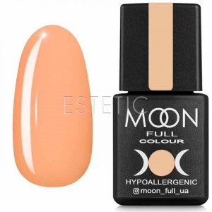 Гель-лак MOON FULL color Gel polish №612 (абрикосовый, эмаль), 8 мл