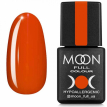 Гель-лак MOON FULL color Gel polish №615 (морквяно-шафрановий, емаль), 8 мл