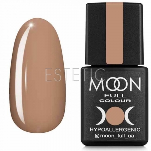Гель-лак MOON FULL color Gel polish №620 (капучино темний, емаль), 8 мл