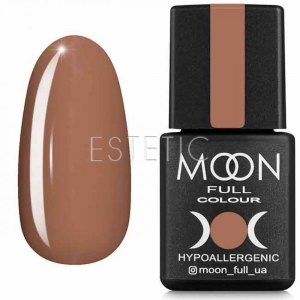 Гель-лак MOON FULL color Gel polish №621 (кофе с молоком, эмаль), 8 мл