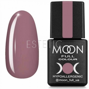 Гель-лак MOON FULL color Gel polish №622 (сиреневый винтажный, эмаль), 8 мл