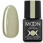 Гель-лак MOON FULL color Gel polish №624 (нежный оливковый, эмаль), 8 мл