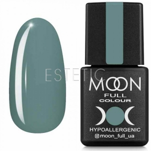 Гель-лак MOON FULL color Gel polish №626 (зеленый дымчатый, эмаль), 8 мл