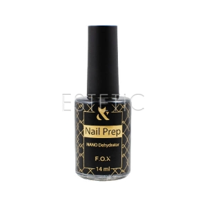 F.O.X NANO Dehydrator Nail Prep - Знежирювач для нігтів, 14 мл