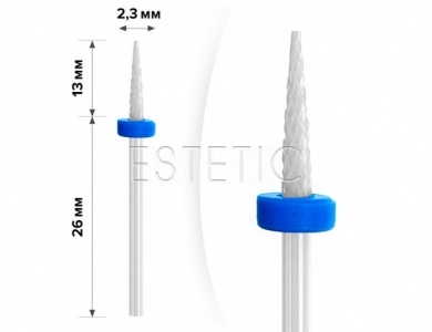 mART Насадка керамическая М-212 Игла Blue 2.3*13 мм