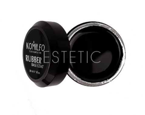 Komilfo Rubber Base Coat - каучуковая база для гель-лака, 30 мл (в шайбе)