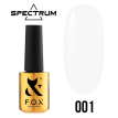 Гель-лак F.O.X Spectrum Gel Vinyl № 001 Pray (білий, емаль), 7 мл