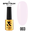 Гель-лак F.O.X Spectrum Gel Vinyl № 003 Aura (холодний рожевий, емаль), 7 мл