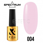Гель-лак F.O.X Spectrum Gel Vinyl № 004 Dreamers (рожевий, емаль), 7 мл