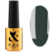 Гель-лак F.O.X Pigment №392 (приглушенный серо-зеленый, эмаль), 7 мл
