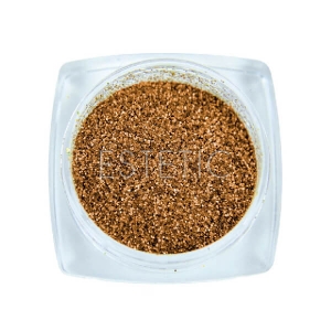 Komilfo Блестки 110F, размер 0,3 мм (спокойное золото), 2,5 г