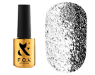 Гель-лак F.O.X Brilliance №002 (серебряный светлый, блестки), 7 мл