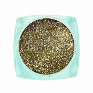 Komilfo блесточки 105 D размер 0,15 мм (белое золото), 2,5 г