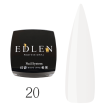 Edlen Professional French Rubber Base №020 - Камуфлююча база для гель-лака (білий), 30 мл