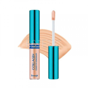 Enough Collagen Cover Tip Concealer №01 - Консилер коллагеновый для лица (SPF36), 6,5 г