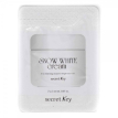 Secret Key Snow White Cream - Освітлюючий молочний крем для обличчя, 2 г