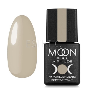 Гель-лак MOON FULL Air Nude, №004 (світло-бежевий, емаль), 8 мл