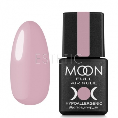 Гель-лак MOON FULL Air Nude, №016 (пыльный розовый, эмаль), 8 мл