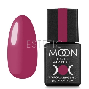 Гель-лак MOON FULL Air Nude, №018 (приглушений малиновий, емаль), 8 мл