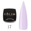 Edlen Professional French Rubber Base №017 - Камуфлирующая база для гель-лака (приглушенный сиреневый ,эмаль), 30 мл 