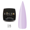 Edlen Professional French Rubber Base №018 - Камуфлирующая база для гель-лака (сиреневый ,эмаль), 30 мл 