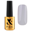 Гель-лак F.O.X Pigment №029 (світлий сірий, емаль), 7 мл