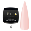 Edlen Professional French Rubber Base №004 - Камуфлююча база для гель-лаку (молочно-рожевий, емаль), 30 мл 