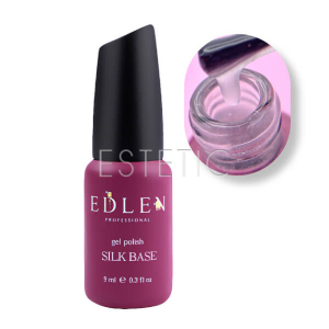 Edlen Professional SILK Base Coat - Основа для гель-лака с шелковыми волокнами,  9 мл