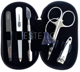 KDS Маникюрный набор 4-7109  мужской (5 предметов)