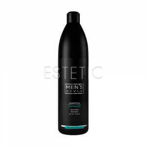 Profi Style Men's Style Refreshing Shampoo - Шампунь мужской для волос и тела освежающий, 1000 мл
