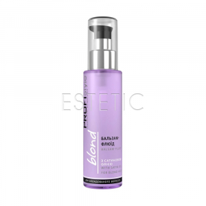 Profi Style Blond Balsam-Fluid With Satin Oil - Бальзам-флюїд "Блонд із сатиновою олією" для блондованого волосся, 100 мл