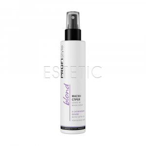 Profi Style Blond Leave-in Mask-Spray With Satin Oil - Маска-спрей для блондированных волос с сатиновым маслом, 150 мл