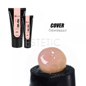 Molekula Poly Gel №04 Cover - Полигель, бежево-розовый, 15 мл
