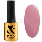 Гель-лак F.O.X Pigment №023 (рожевий шоколад, емаль), 7 мл 