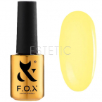 Гель-лак F.O.X Pigment №207 (ніжно-жовтий, емаль), 7 мл 