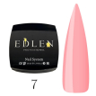 Edlen Professional French Rubber Base №007 - Камуфлирующая база для гель-лака (нежный розовый, эмаль), 30 мл
