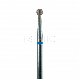 Фреза Куля 2,5 мм алмазна синя 001.524.025 IQ nails